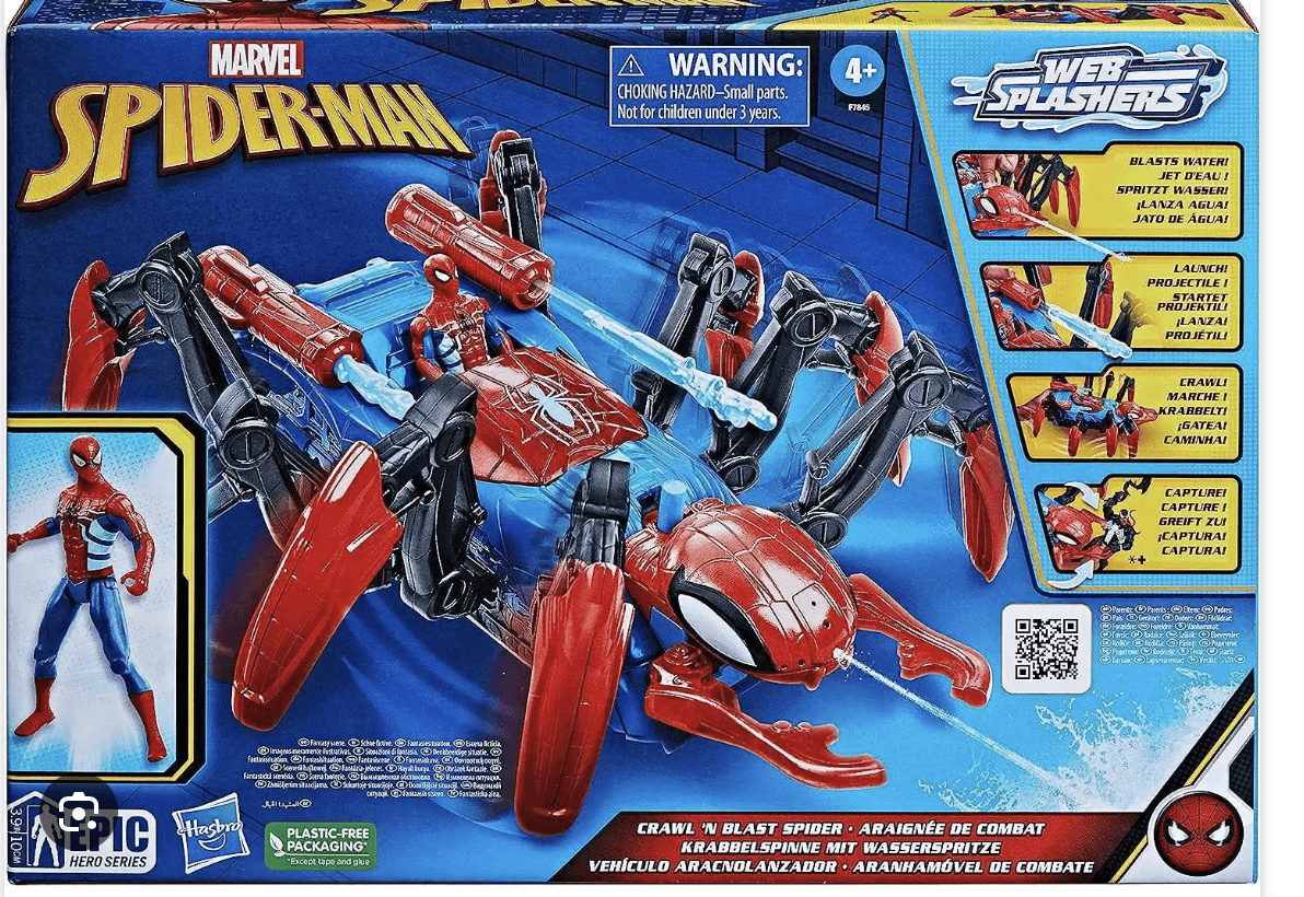 Marvel spider-man-web splashers