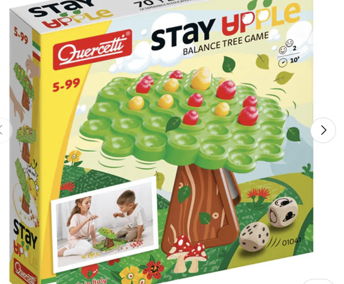 Stay apple balance tree game