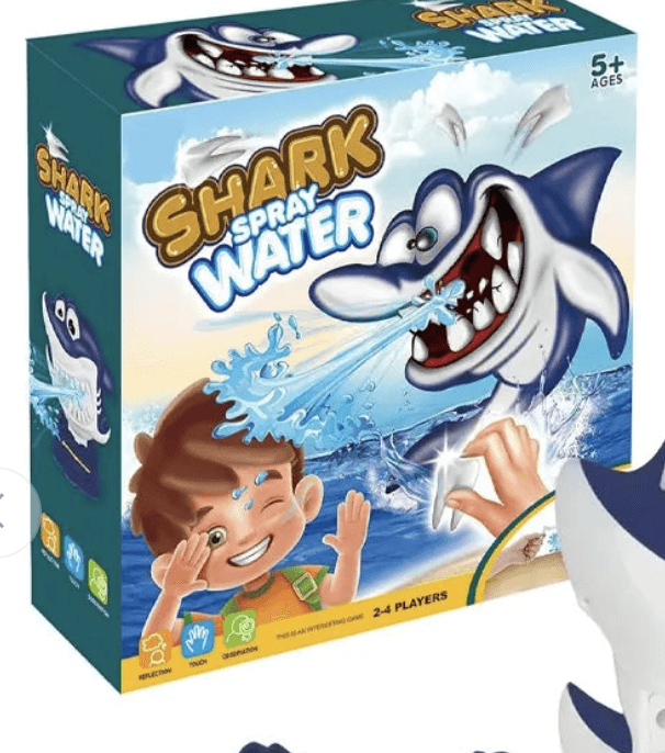 Shark spray water